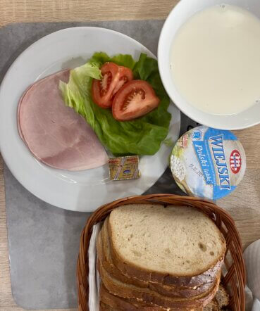 Śniadanie dieta lekkostrawna